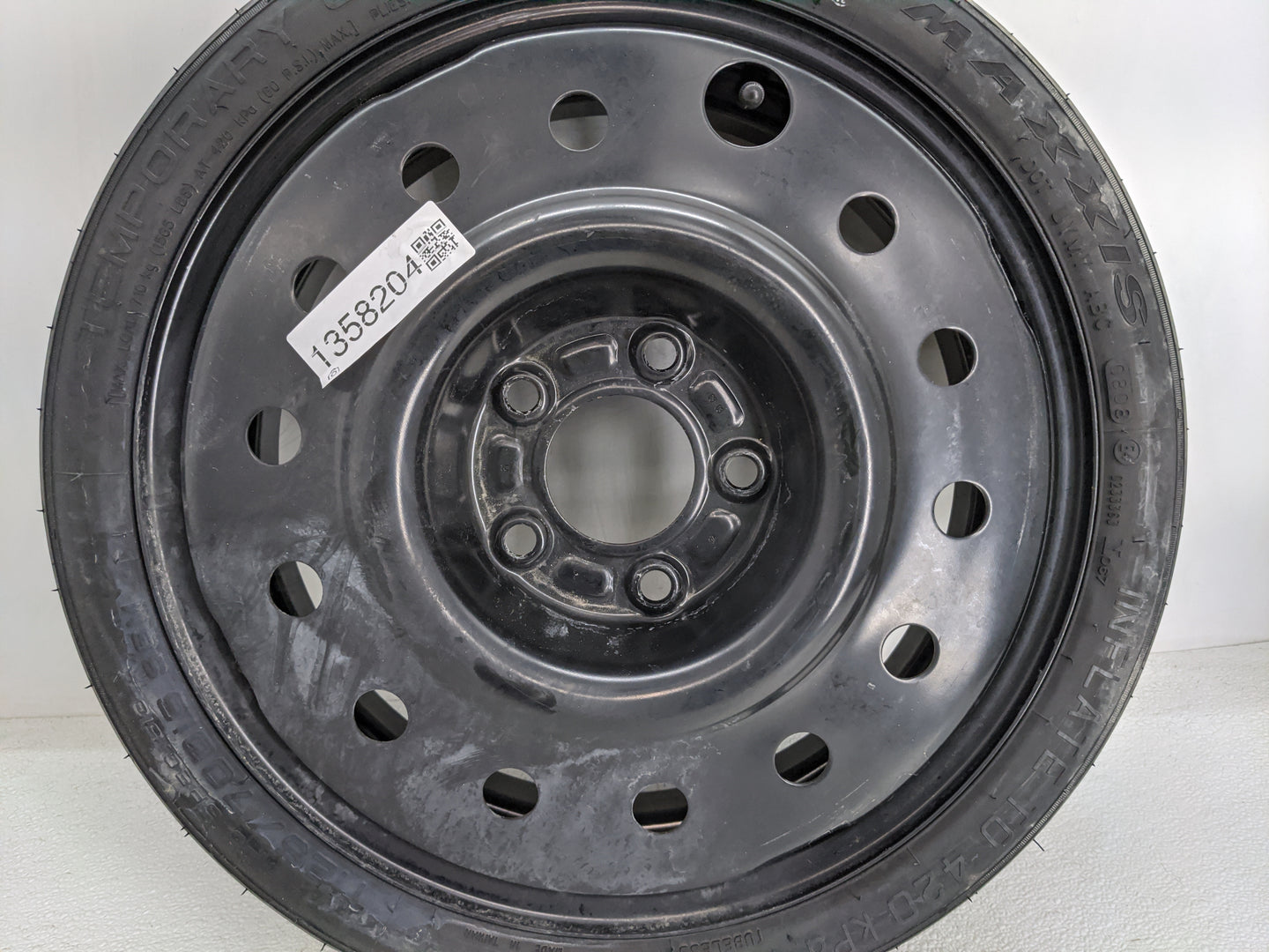 2000-2016 Chevrolet Impala Spare Donut Tire Wheel Rim Oem - Oemusedautoparts1.com