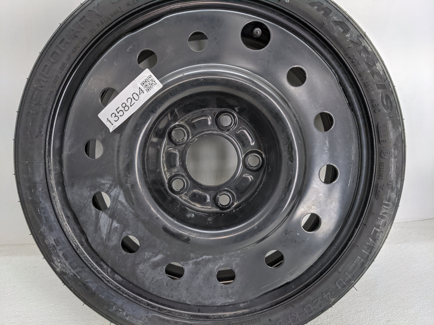 2000-2016 Chevrolet Impala Spare Donut Tire Wheel Rim Oem - Oemusedautoparts1.com