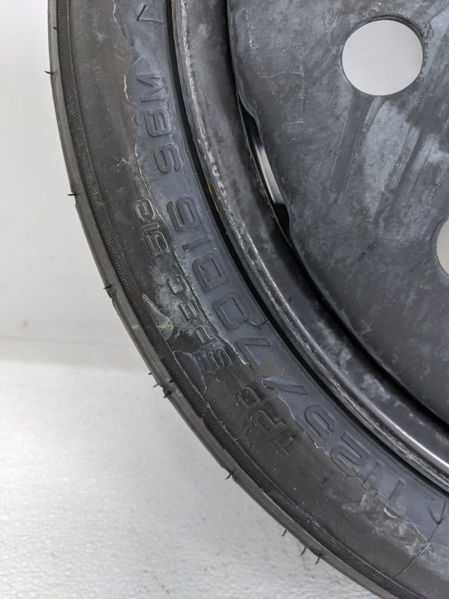 2000-2016 Chevrolet Impala Spare Donut Tire Wheel Rim Oem - Oemusedautoparts1.com