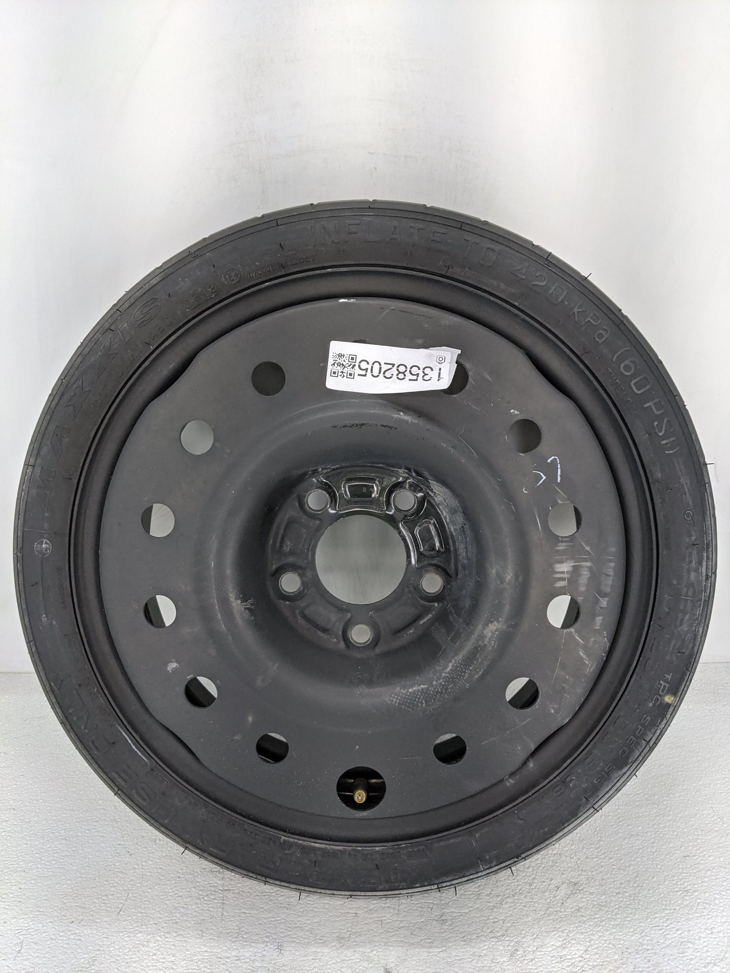 2000-2016 Chevrolet Impala Spare Donut Tire Wheel Rim Oem - Oemusedautoparts1.com
