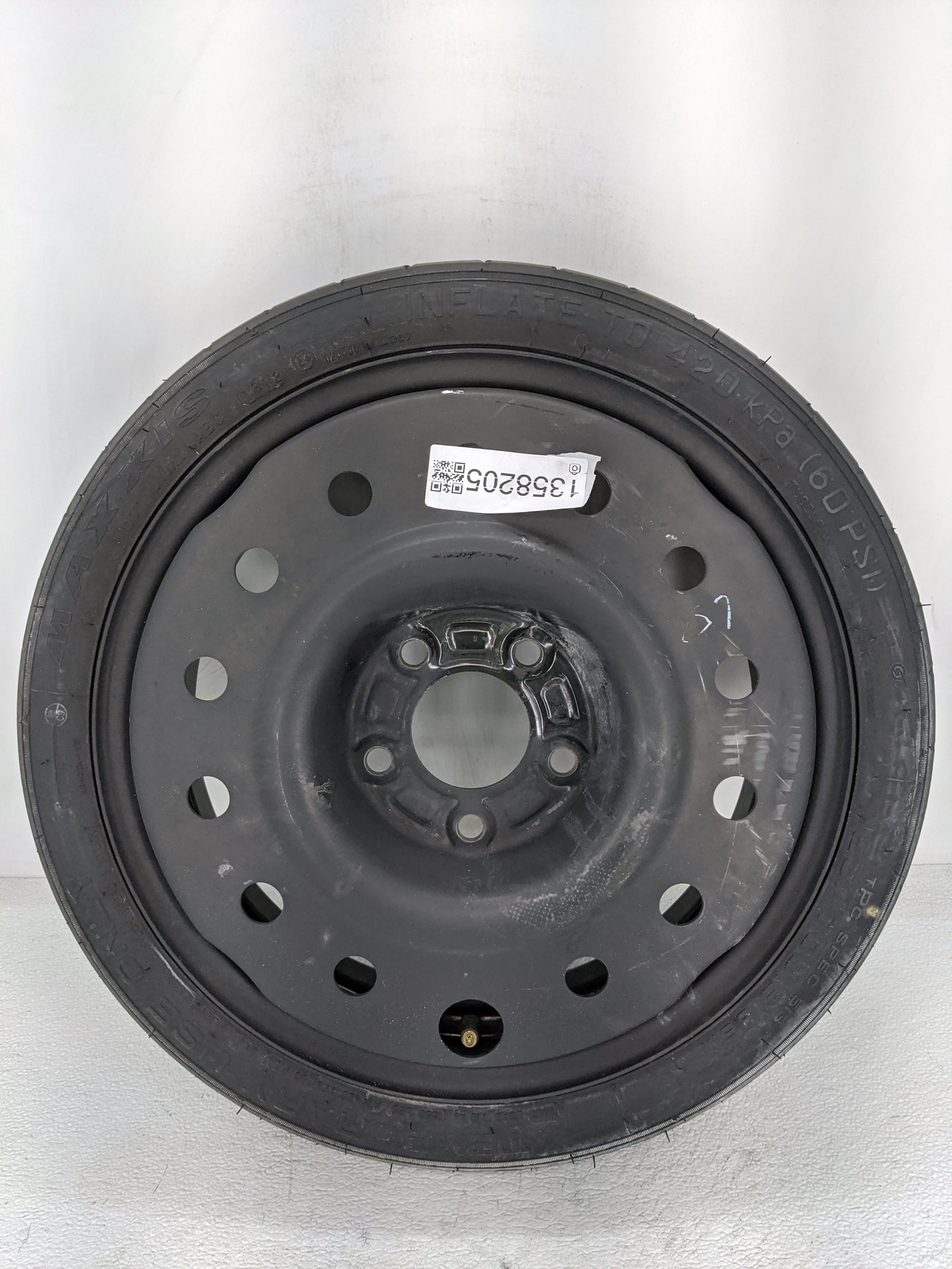 2000-2016 Chevrolet Impala Spare Donut Tire Wheel Rim Oem - Oemusedautoparts1.com