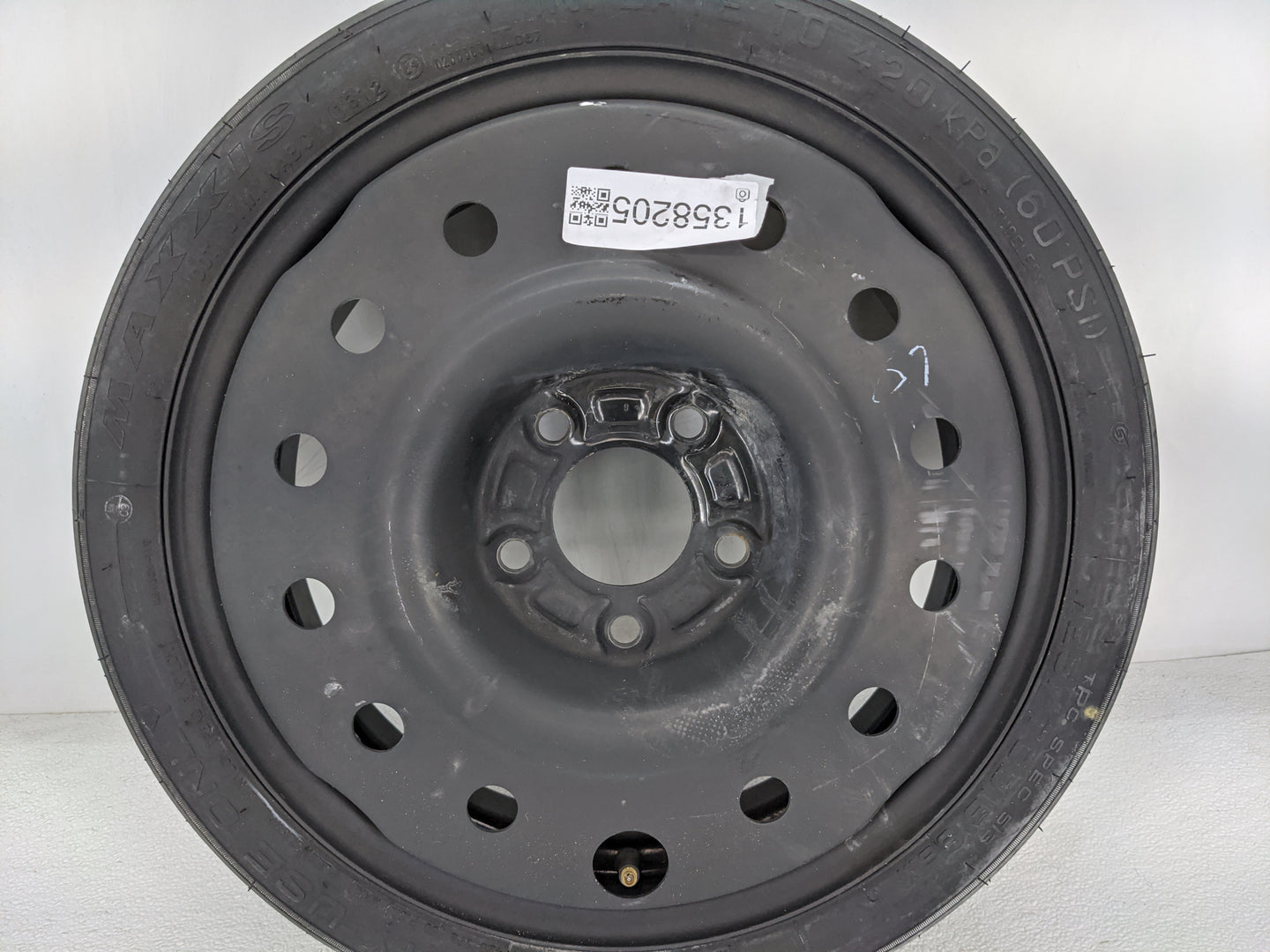 2000-2016 Chevrolet Impala Spare Donut Tire Wheel Rim Oem - Oemusedautoparts1.com