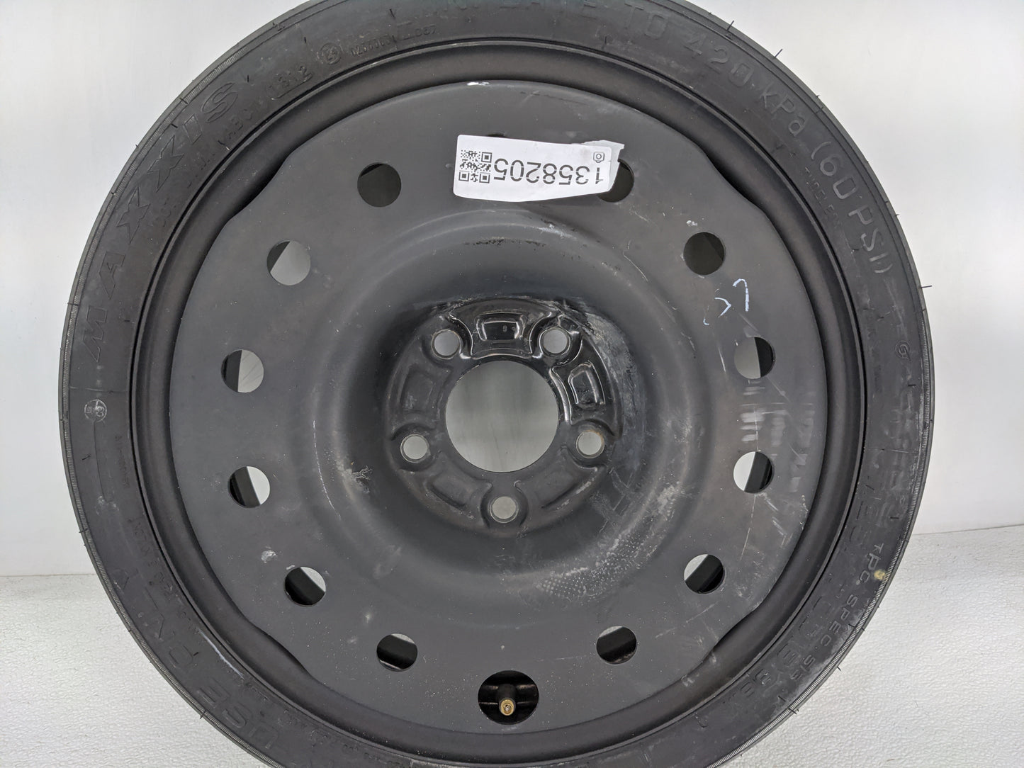 2000-2016 Chevrolet Impala Spare Donut Tire Wheel Rim Oem - Oemusedautoparts1.com
