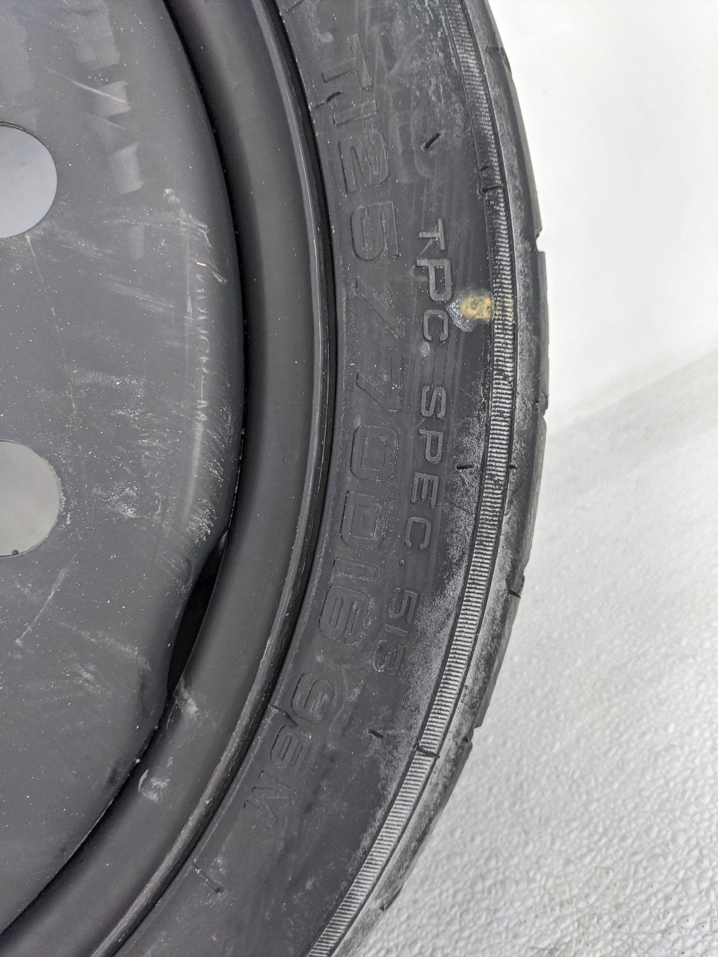 2000-2016 Chevrolet Impala Spare Donut Tire Wheel Rim Oem - Oemusedautoparts1.com