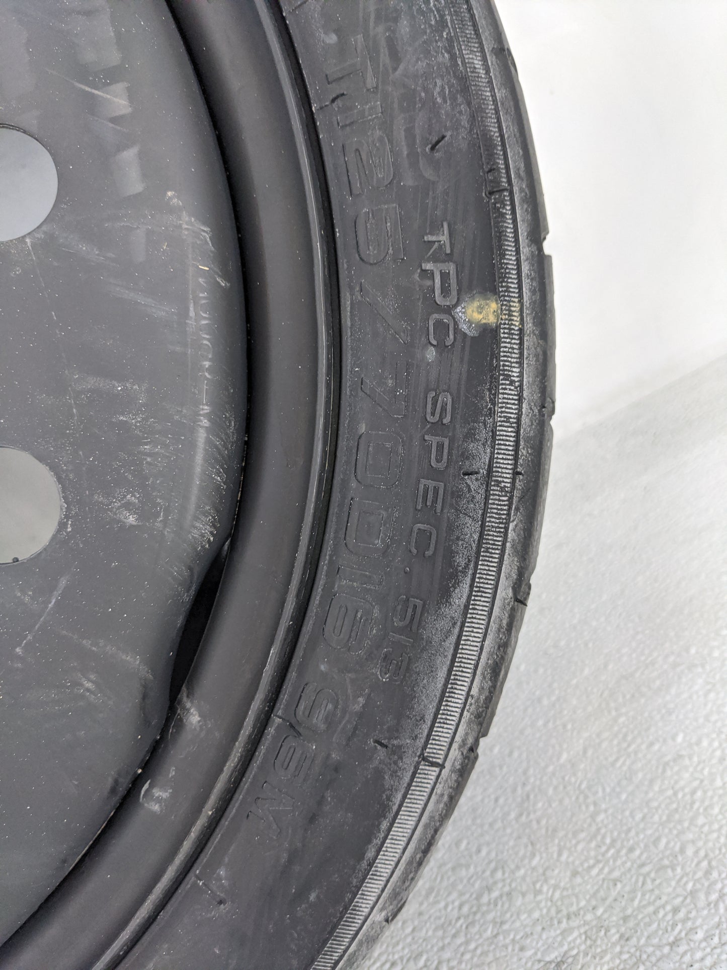2000-2016 Chevrolet Impala Spare Donut Tire Wheel Rim Oem - Oemusedautoparts1.com