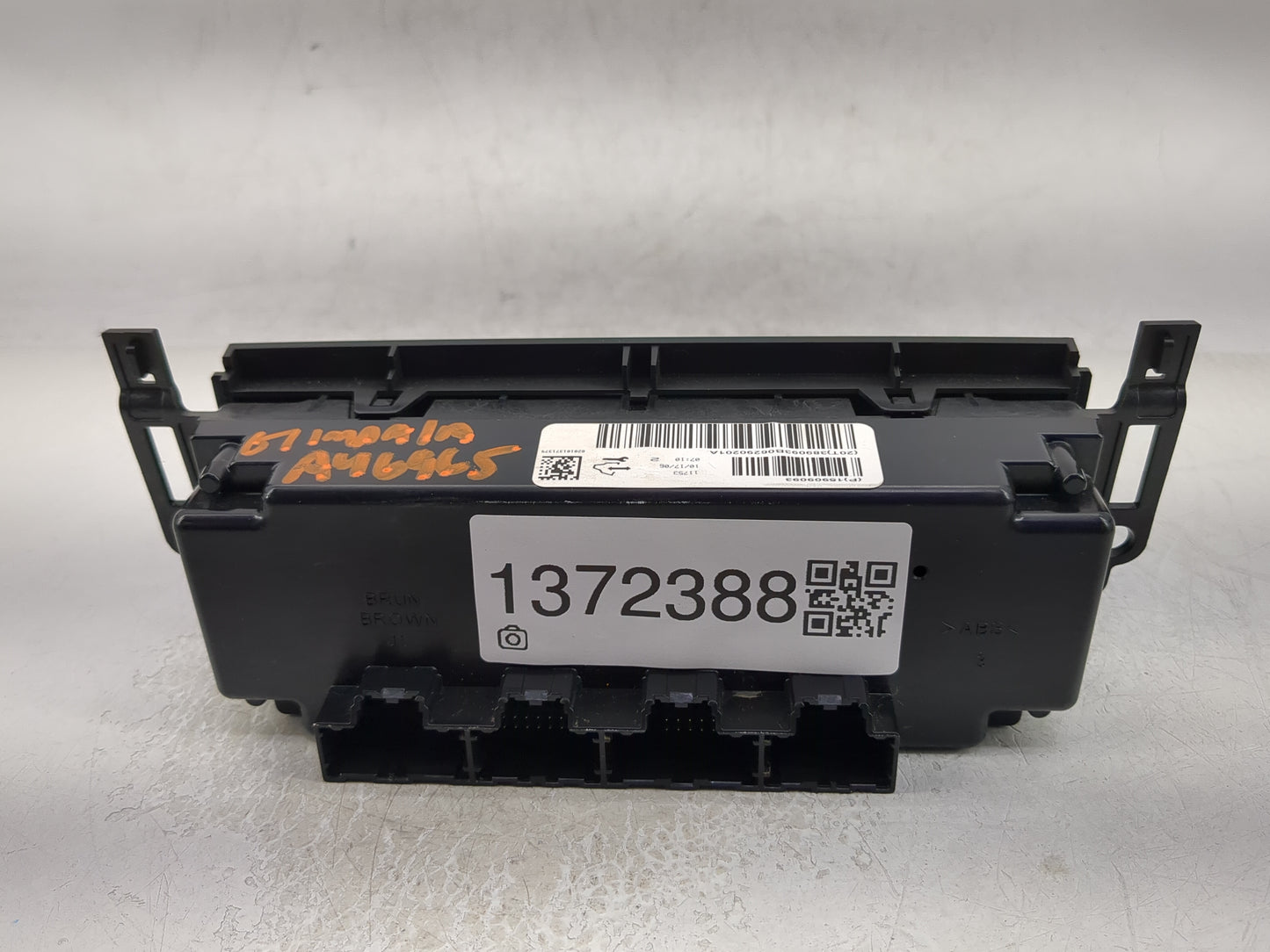 2006-2008 Chevrolet Impala Climate Control Module Temperature AC/Heater Replacement P/N:P15909093 Fits Fits 2006 2007 2008 O