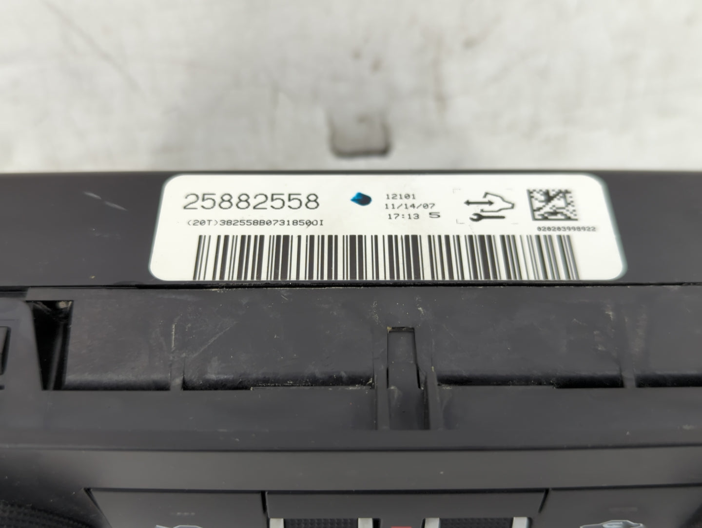 2006-2008 Chevrolet Impala Climate Control Module Temperature AC/Heater Replacement P/N:25882558 Fits Fits 2006 2007 2008 OE