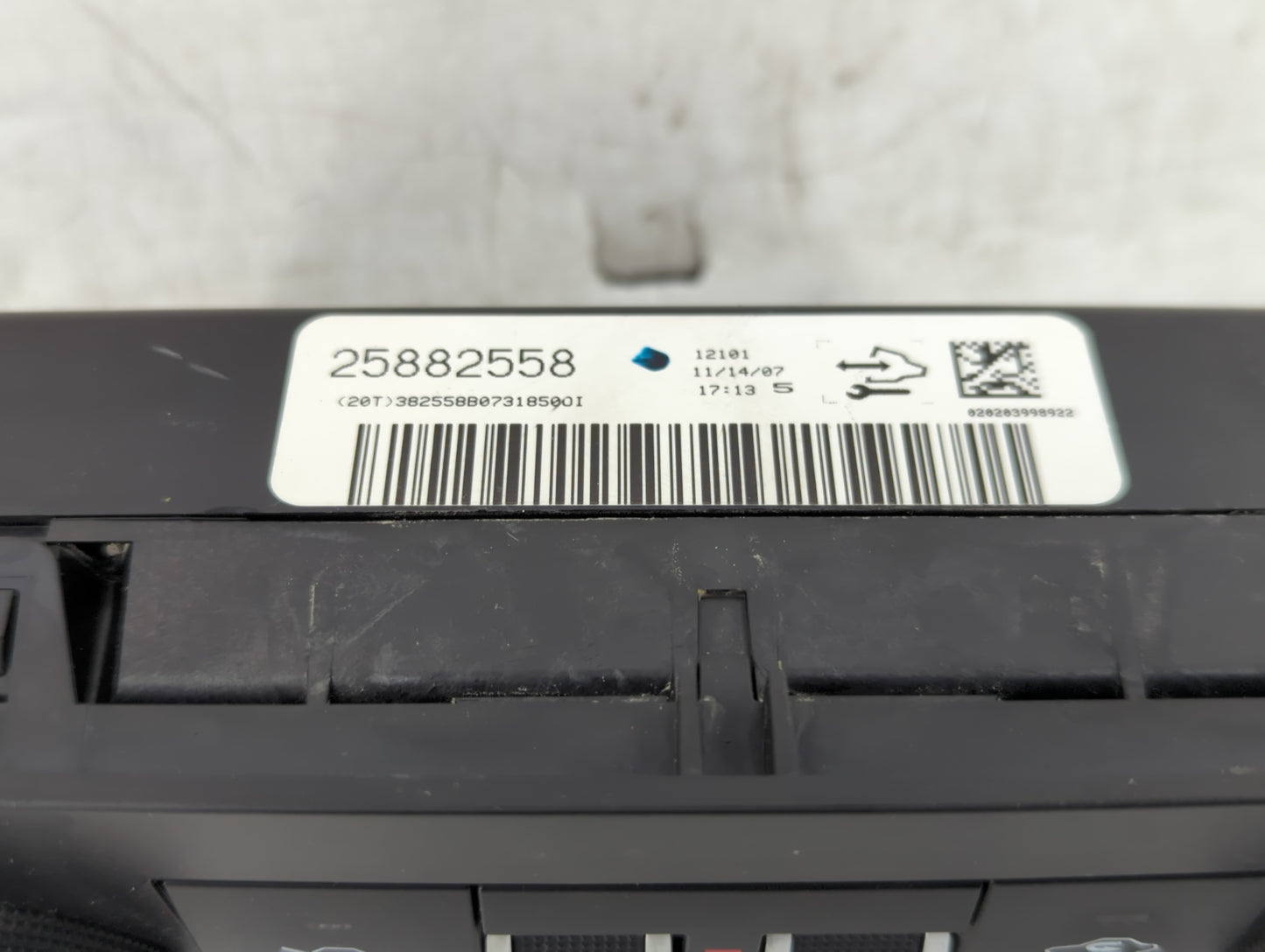 2006-2008 Chevrolet Impala Climate Control Module Temperature AC/Heater Replacement P/N:25882558 Fits Fits 2006 2007 2008 OE