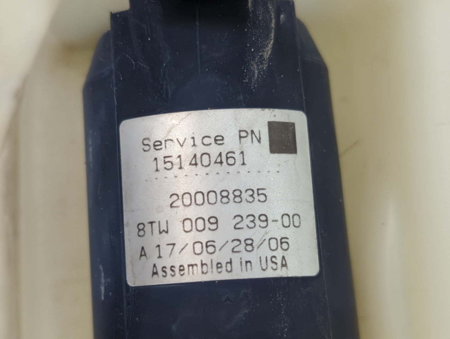 2006-2016 Chevrolet Impala Windshield Washer Fluid Reservoir Bottle Oem - Oemusedautoparts1.com