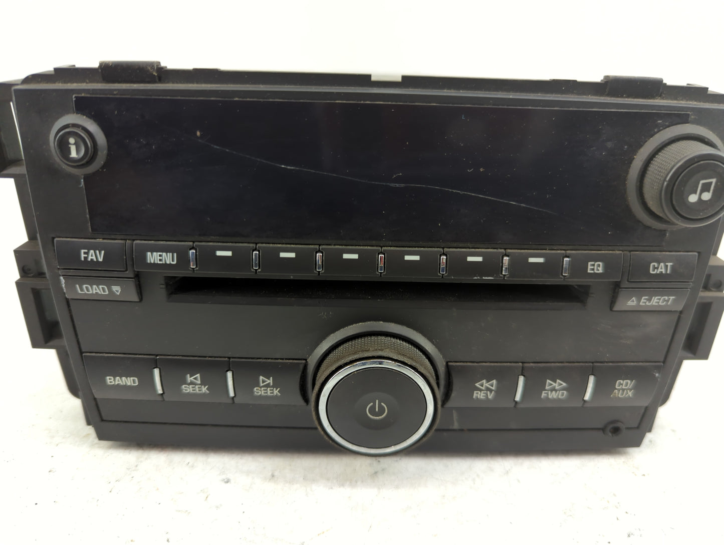 2007-2008 Chevrolet Impala Radio AM FM Cd Player Receiver Replacement P/N:15951759 Fits Fits 2007 2008 OEM Used Auto Parts -