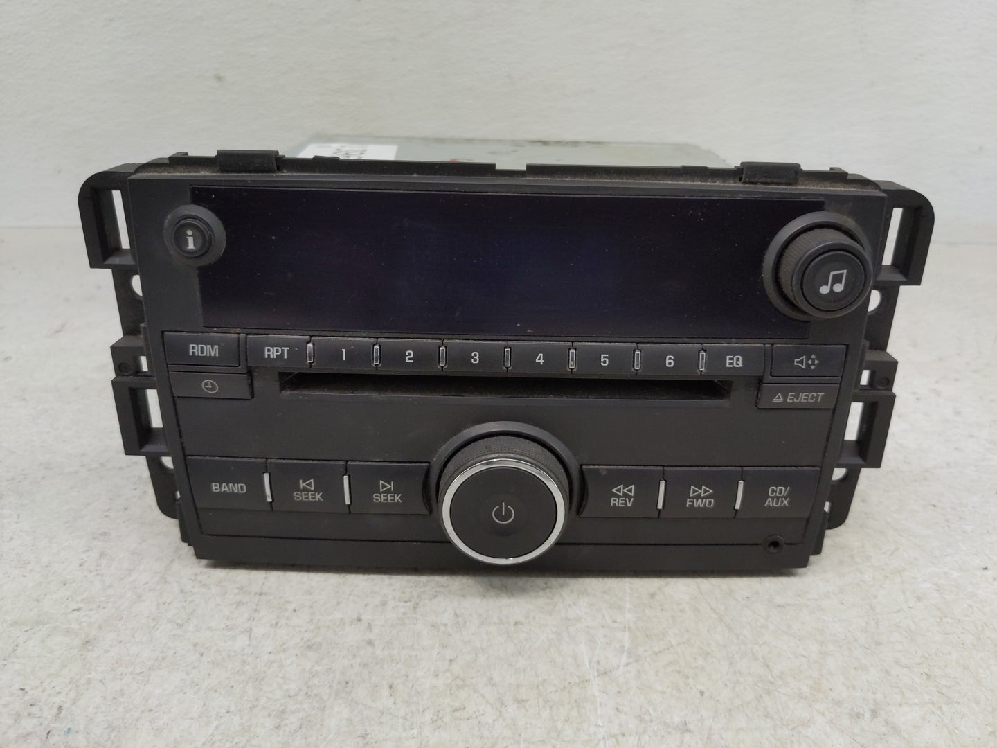 2006-2008 Chevrolet Impala Radio AM FM Cd Player Receiver Replacement P/N:15951757 Fits Fits 2006 2007 2008 OEM Used Auto Pa