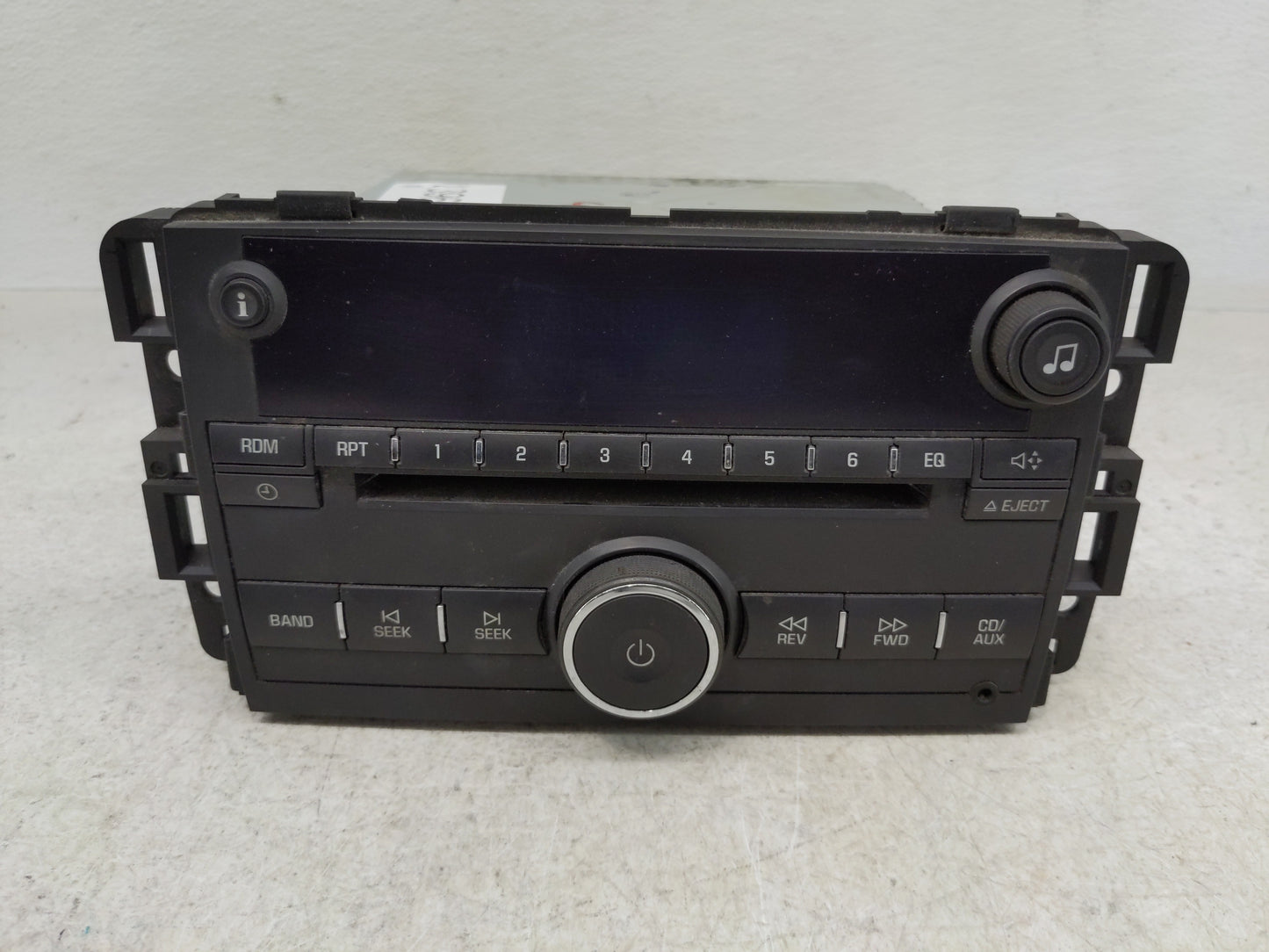 2006-2008 Chevrolet Impala Radio AM FM Cd Player Receiver Replacement P/N:15951757 Fits Fits 2006 2007 2008 OEM Used Auto Pa