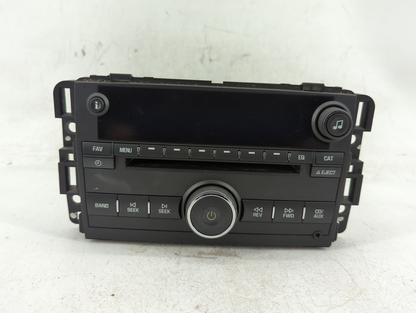 2007-2008 Chevrolet Impala Radio AM FM Cd Player Receiver Replacement Fits Fits 2007 2008 OEM Used Auto Parts - Oemusedautop