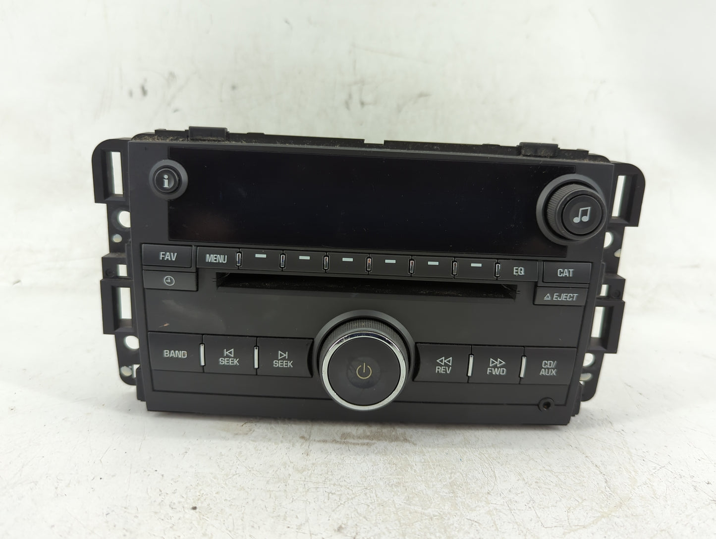 2007-2008 Chevrolet Impala Radio AM FM Cd Player Receiver Replacement Fits Fits 2007 2008 OEM Used Auto Parts - Oemusedautop