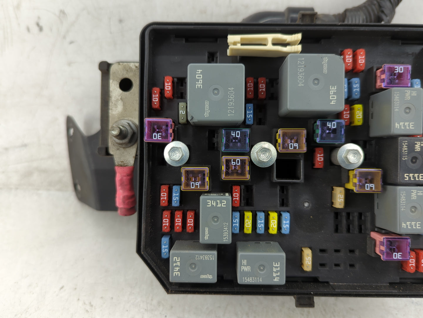 2006-2007 Chevrolet Impala Fusebox Fuse Box Panel Relay Module P/N:13524857 Fits Fits 2006 2007 OEM Used Auto Parts - Oemuse