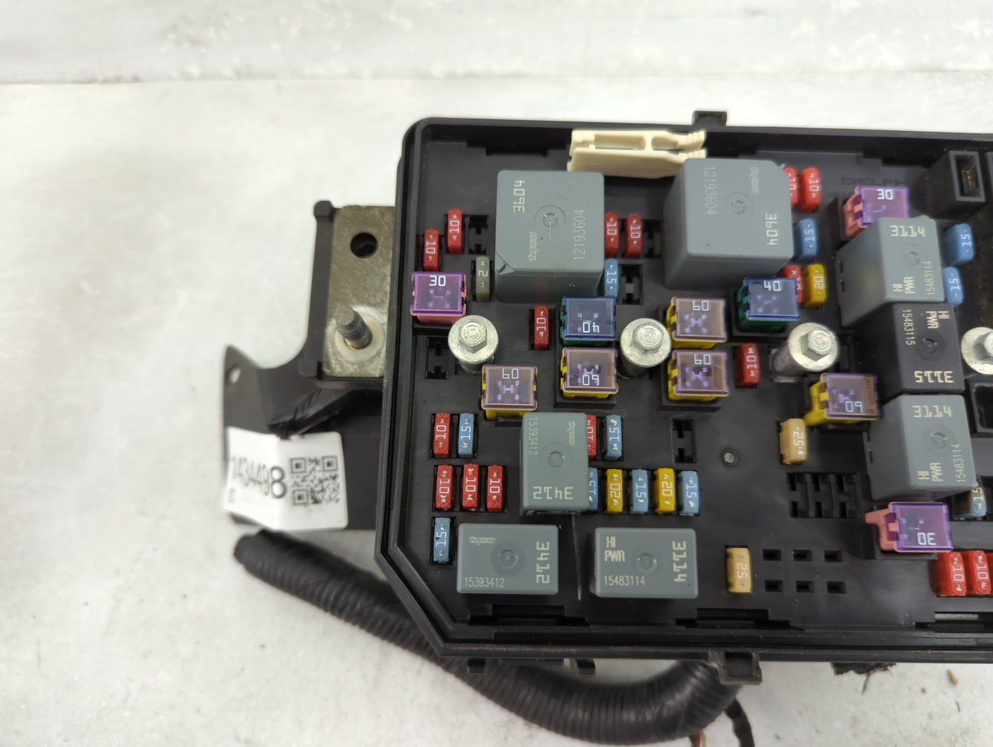 2006-2007 Chevrolet Impala Fusebox Fuse Box Panel Relay Module P/N:13596729-01 Fits Fits 2006 2007 OEM Used Auto Parts - Oem