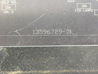 2006-2007 Chevrolet Impala Fusebox Fuse Box Panel Relay Module P/N:13596729-01 Fits Fits 2006 2007 OEM Used Auto Parts - Oem