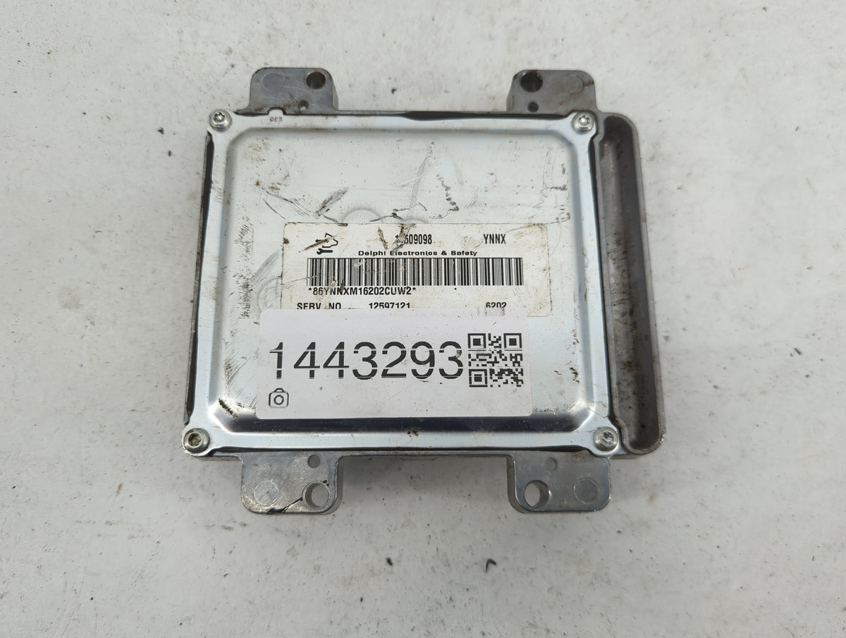 2007 Chevrolet Impala PCM Engine Control Computer ECU ECM PCU OEM P/N:12609098 Fits 2006 2008 OEM Used Auto Parts - Oemuseda