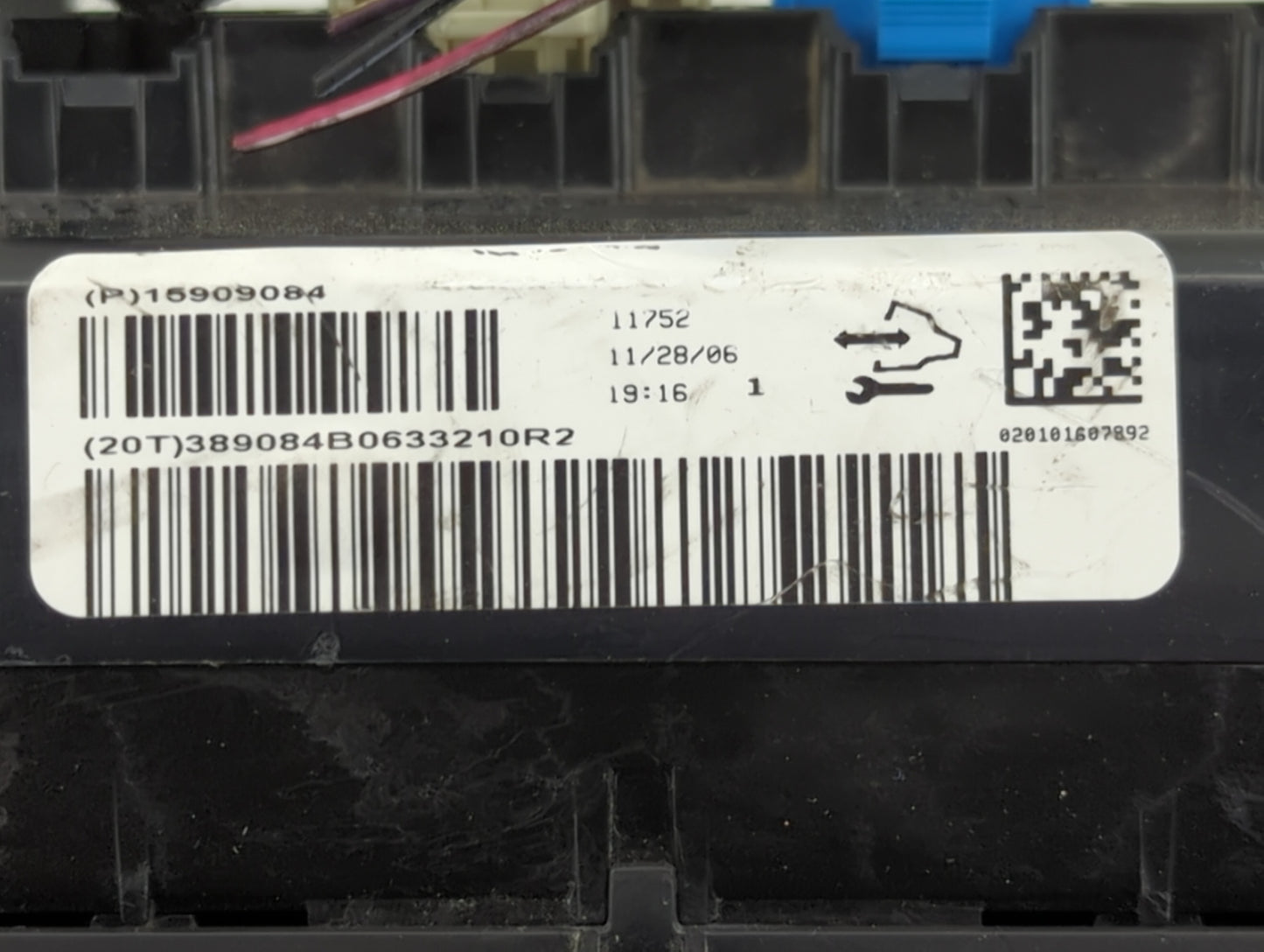 2006-2011 Chevrolet Impala Climate Control Module Temperature AC/Heater Replacement P/N:15909084 Fits OEM Used Auto Parts - 