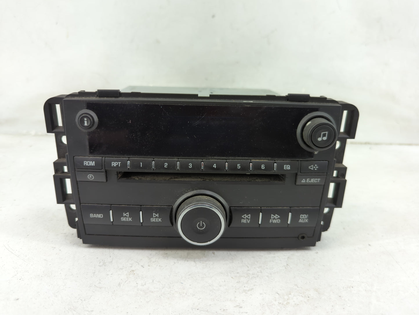 2006-2008 Chevrolet Impala Radio AM FM Cd Player Receiver Replacement P/N:15850677 122000-9760A101 Fits Fits 2006 2007 2008 