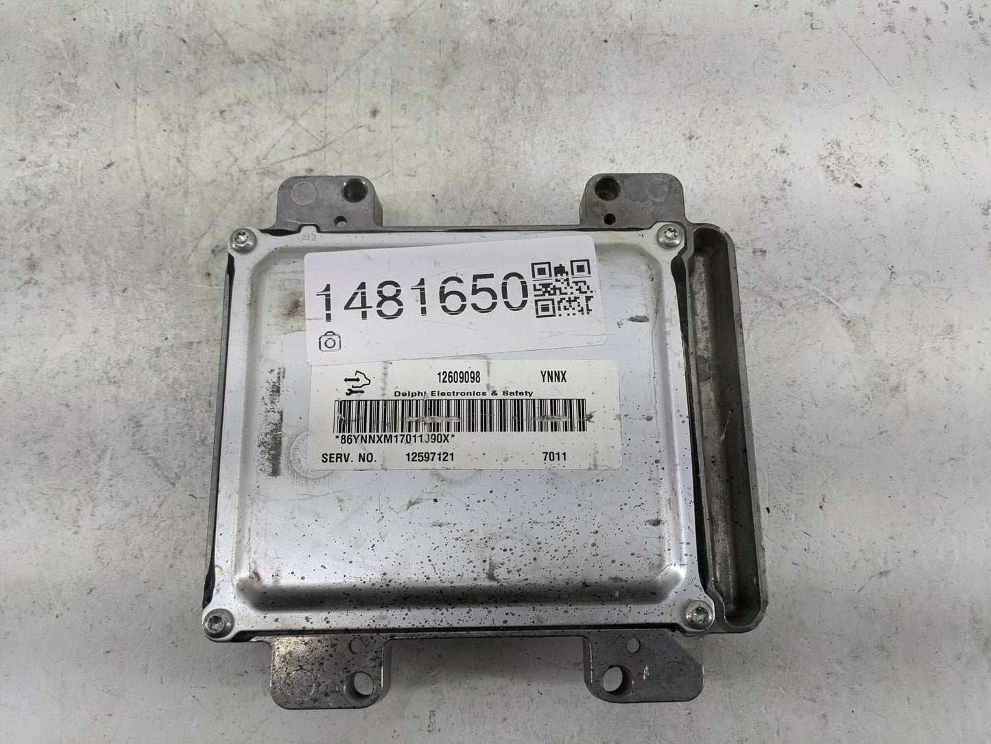 2007 Chevrolet Impala PCM Engine Control Computer ECU ECM PCU OEM P/N:12609098 12597121, 12235110 Fits Fits 2006 2008 OEM Us