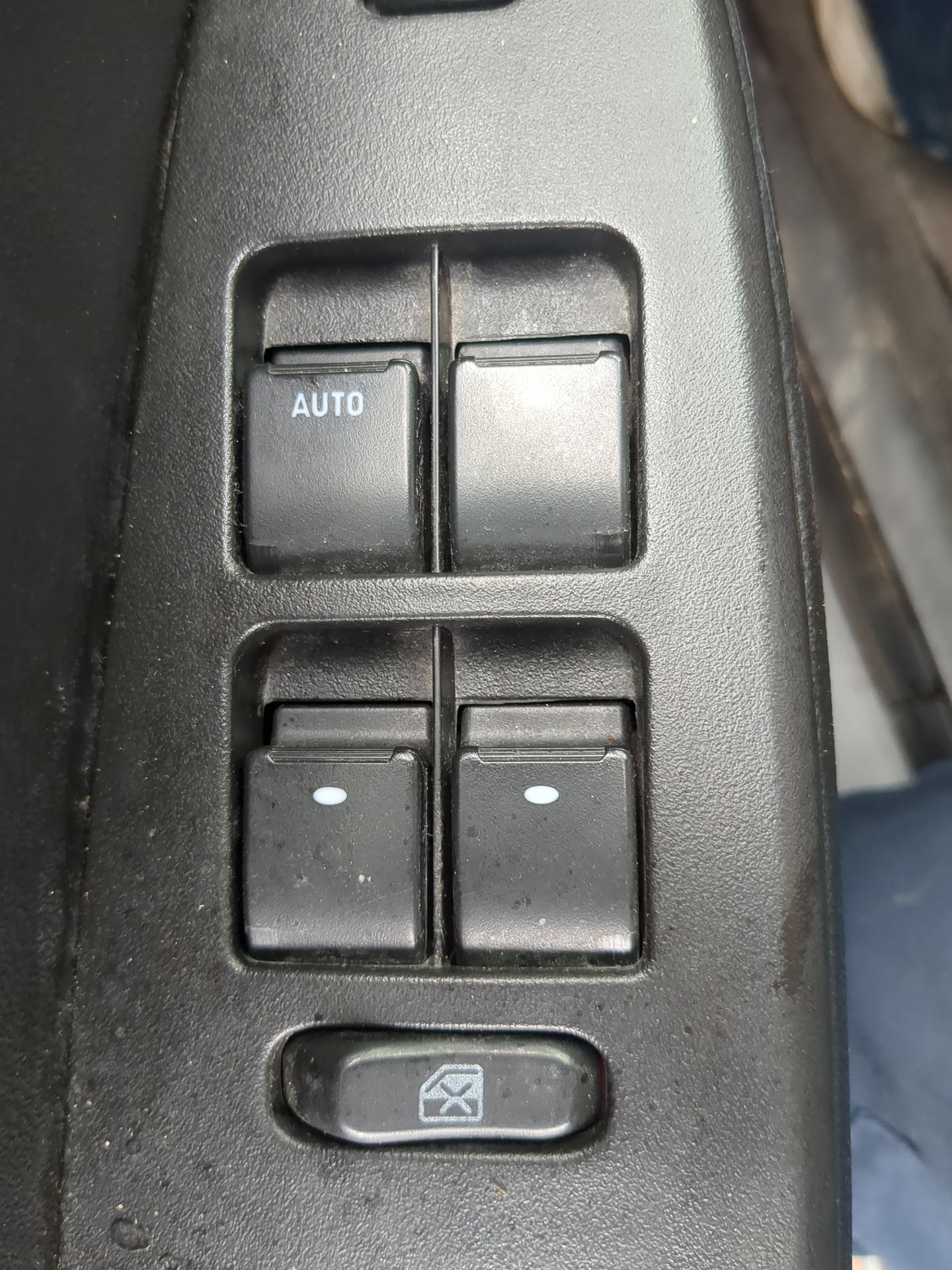 2006-2008 Chevrolet Impala Master Power Window Switch Replacement Driver Side Left Fits Fits 2006 2007 2008 OEM Used Auto Pa