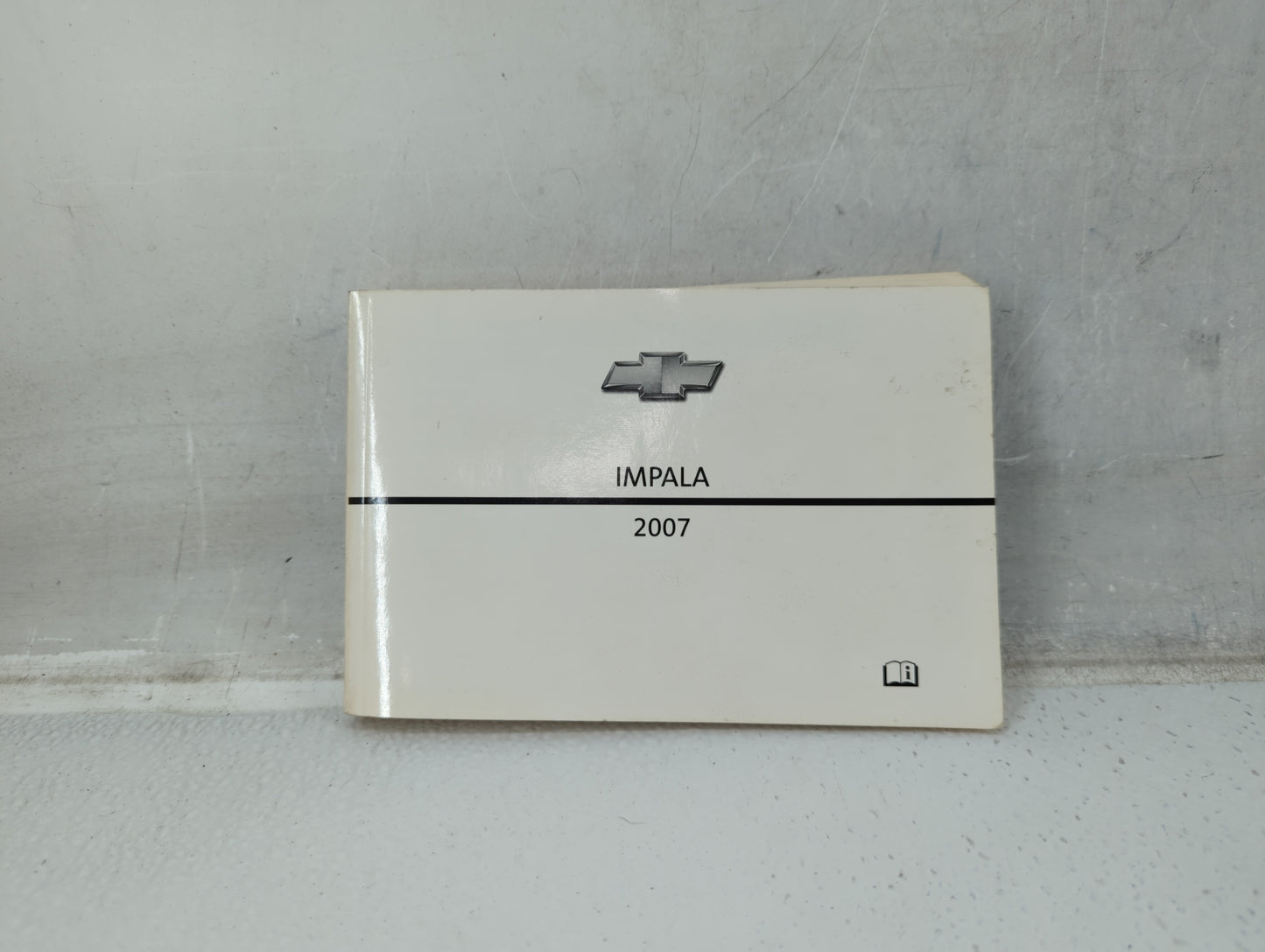 2007 Chevrolet Impala Owners Manual Book Guide P/N:15863014 OEM Used Auto Parts - Oemusedautoparts1.com