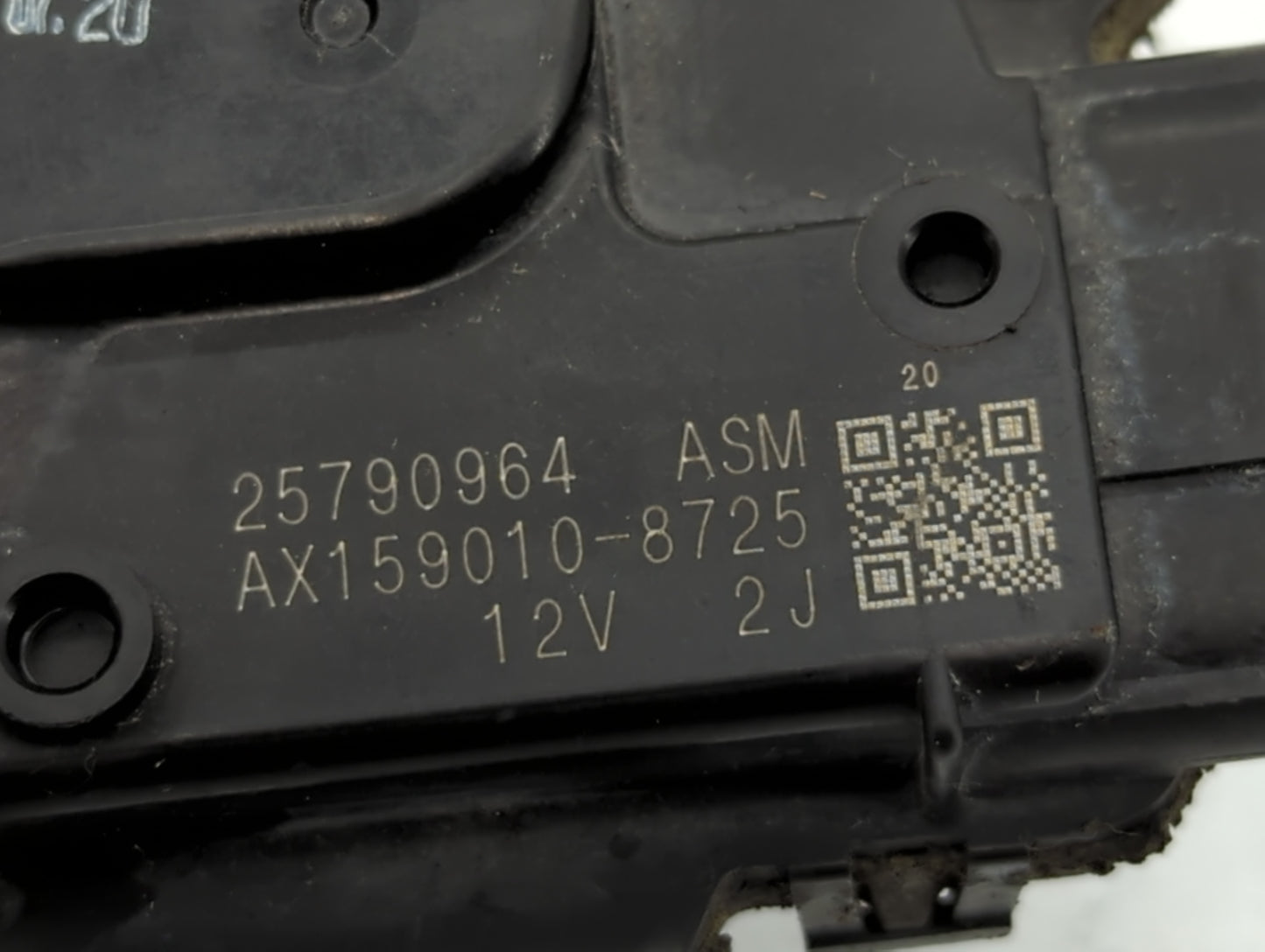 2006-2016 Chevrolet Impala Front Windshield Wiper Motor P/N:25790964 Fits OEM Used Auto Parts - Oemusedautoparts1.com
