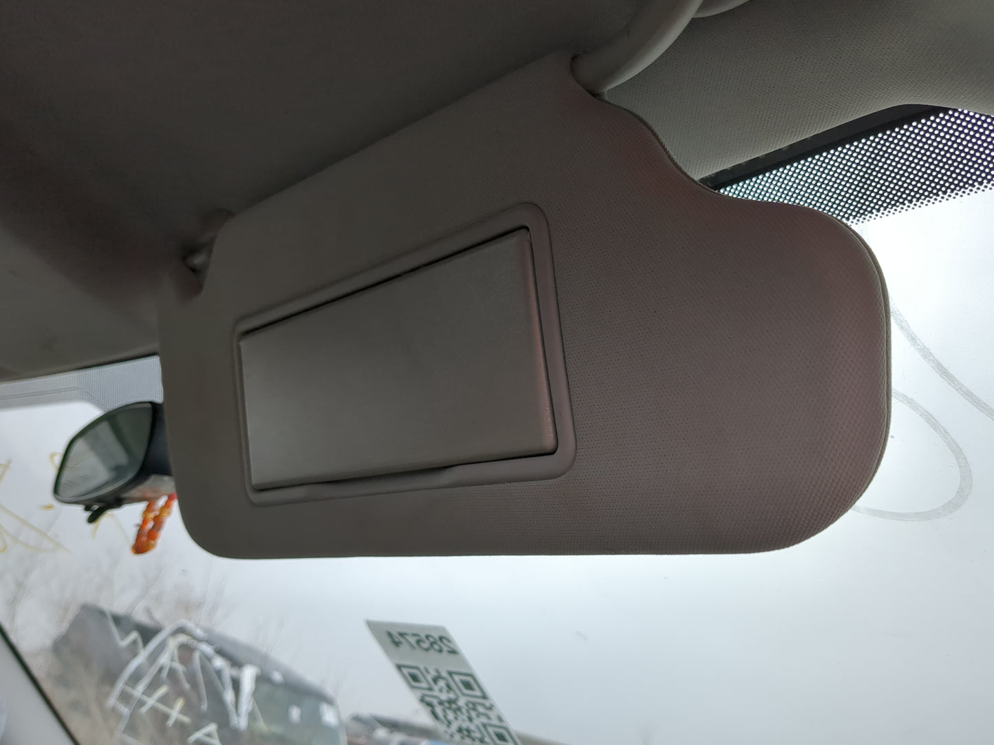 2006-2016 Chevrolet Impala Sun Visor Shade Replacement Passenger Right Mirror Fits OEM Used Auto Parts - Oemusedautoparts1.c