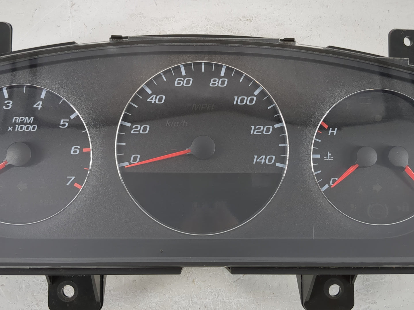 2007 Chevrolet Impala Instrument Cluster Speedometer Gauges Fits OEM Used Auto Parts - Oemusedautoparts1.com