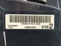 2007 Chevrolet Impala Instrument Cluster Speedometer Gauges Fits OEM Used Auto Parts - Oemusedautoparts1.com