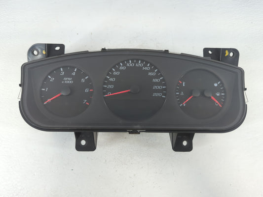 2007 Chevrolet Impala Instrument Cluster Speedometer Gauges P/N:15895564 Fits OEM Used Auto Parts - Oemusedautoparts1.com