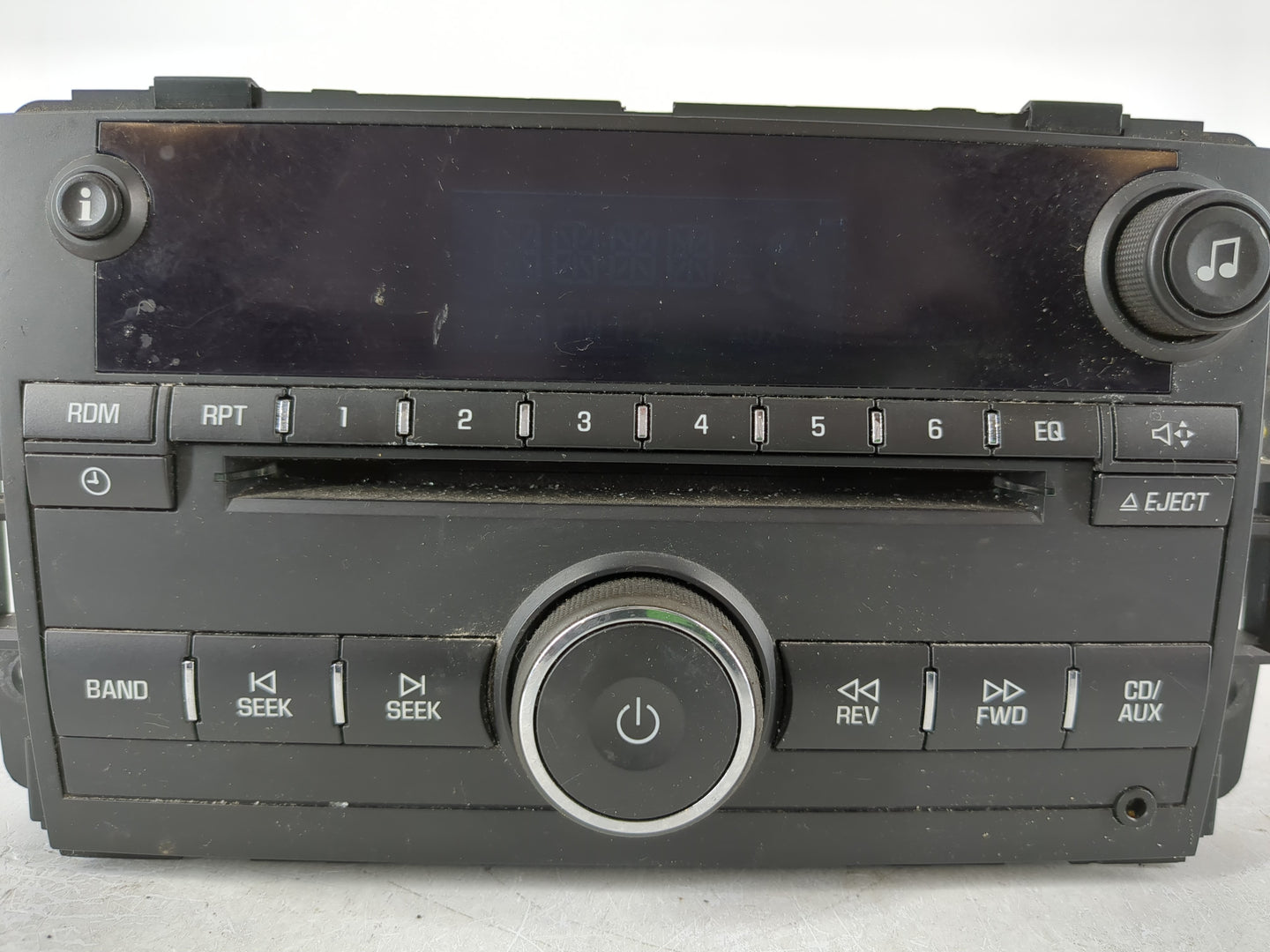 2006-2008 Chevrolet Impala Radio AM FM Cd Player Receiver Replacement P/N:15951757 Fits Fits 2006 2007 2008 OEM Used Auto Pa
