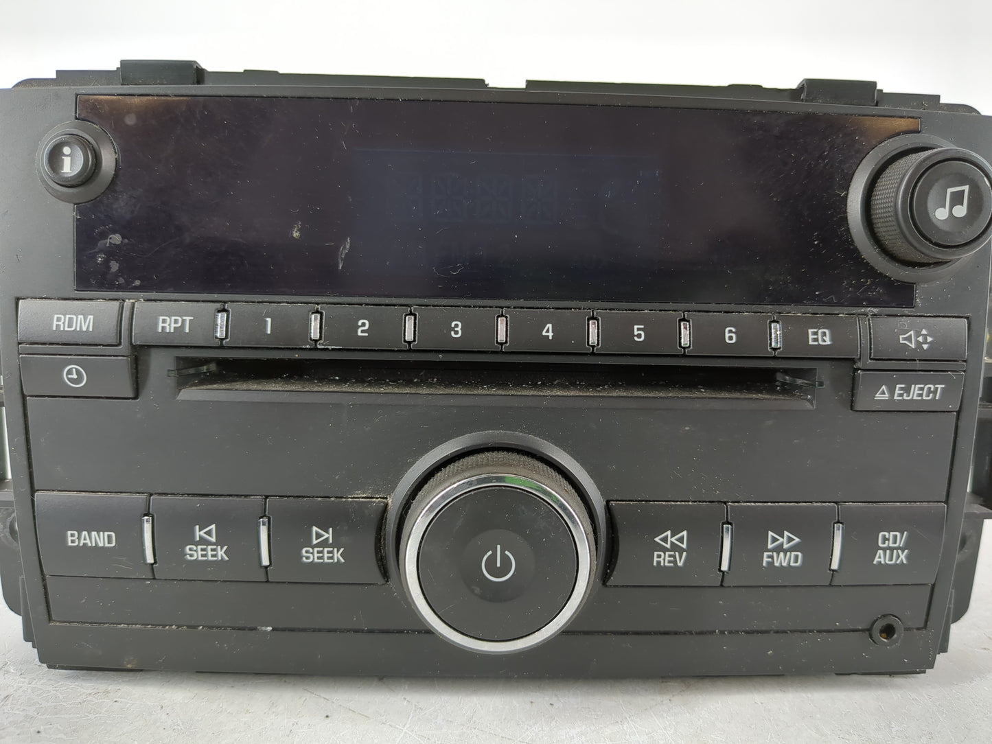 2006-2008 Chevrolet Impala Radio AM FM Cd Player Receiver Replacement P/N:15951757 Fits Fits 2006 2007 2008 OEM Used Auto Pa
