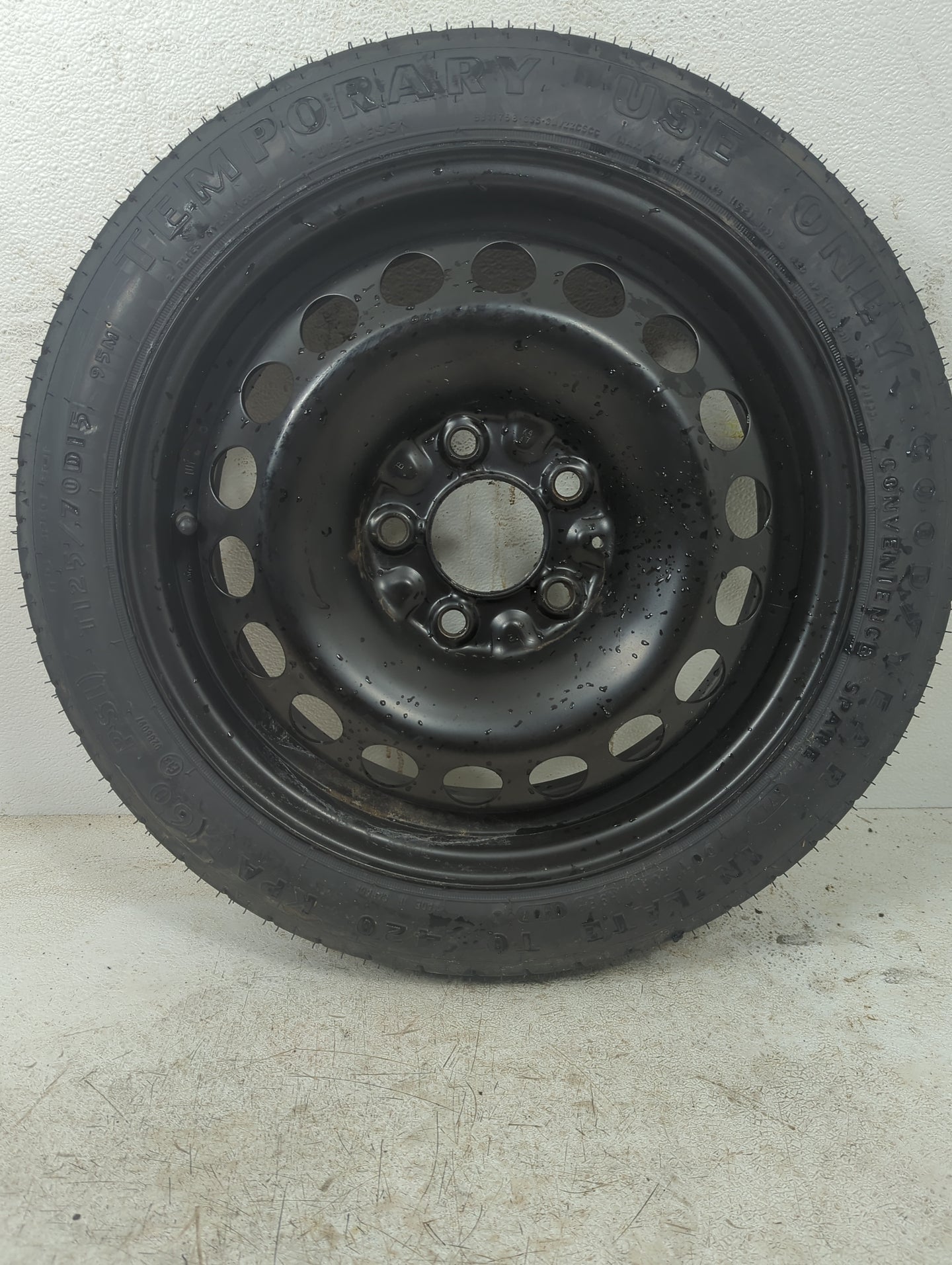 2007 Chevrolet Malibu Spare Donut Tire Wheel Rim Oem - Oemusedautoparts1.com