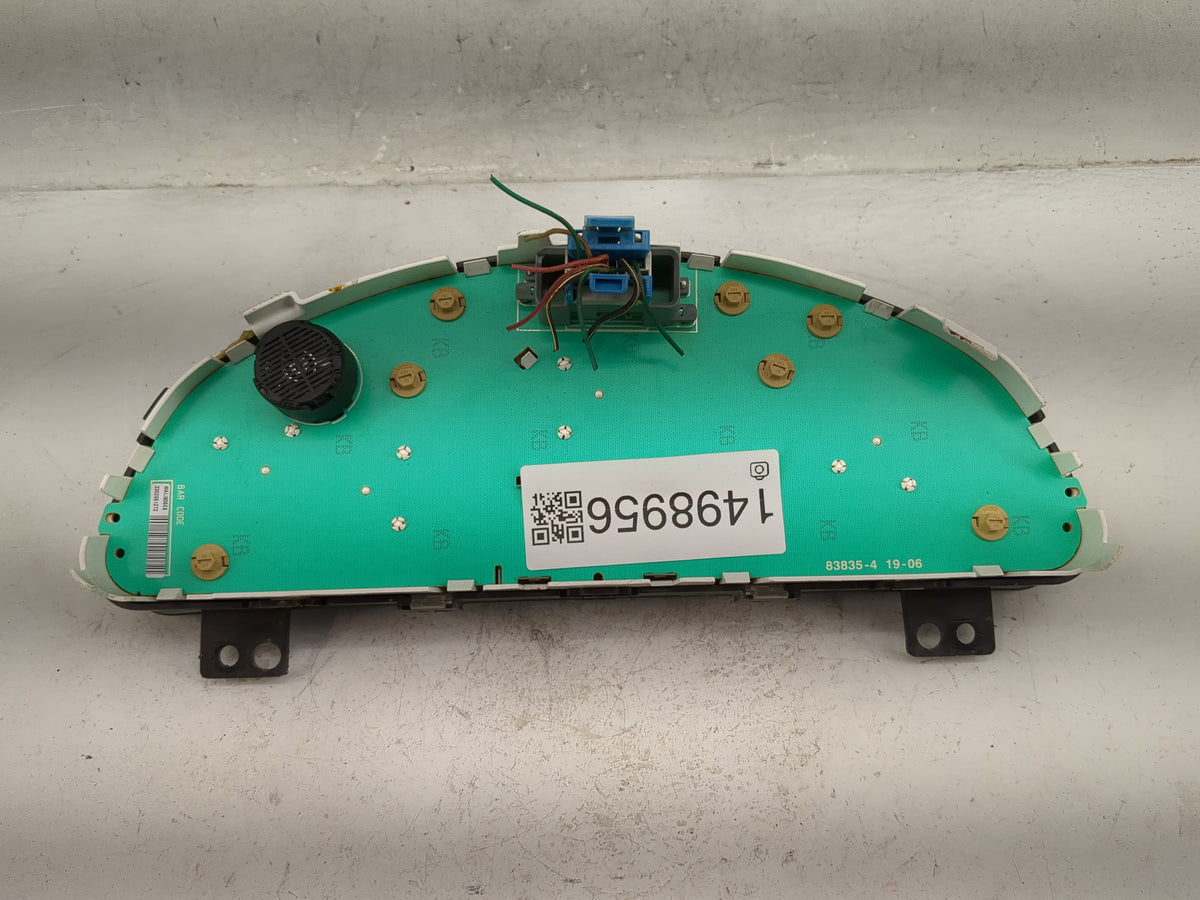 2007 Chevrolet Malibu Instrument Cluster Speedometer Gauges P/N:15298119 16808125, A2C10811 Miles: Fits OEM Used Auto Parts 