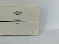 2007 Chevrolet Malibu Owners Manual Book Guide OEM Used Auto Parts - Oemusedautoparts1.com