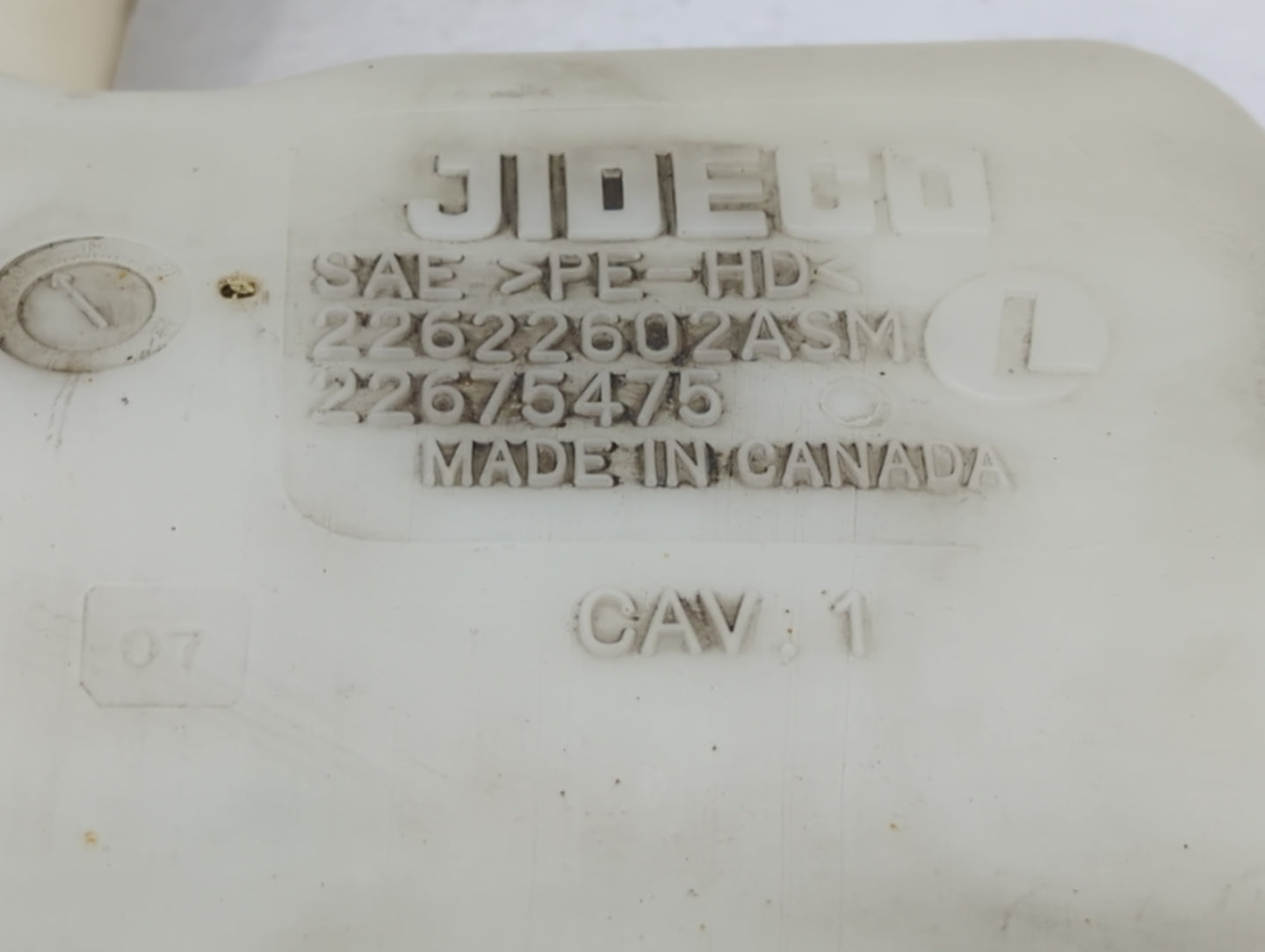 2004-2008 Chevrolet Malibu Windshield Washer Fluid Reservoir Bottle Oem - Oemusedautoparts1.com