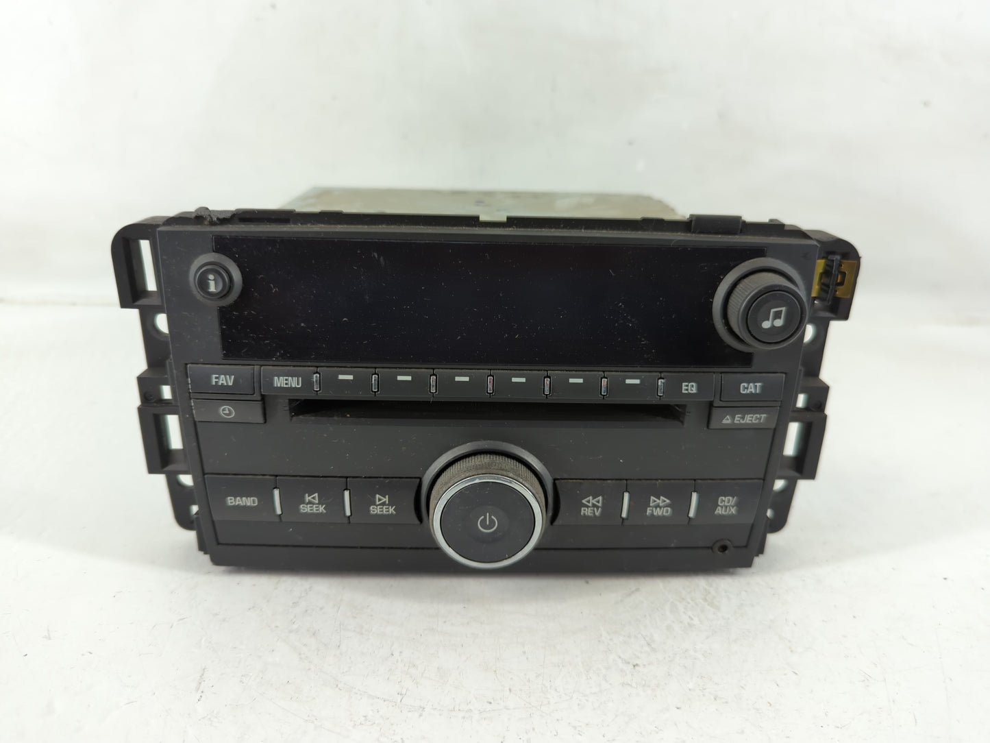 2007 Chevrolet Monte Carlo Radio AM FM Cd Player Receiver Replacement P/N:15850678 Fits Fits 2008 OEM Used Auto Parts - Oemu