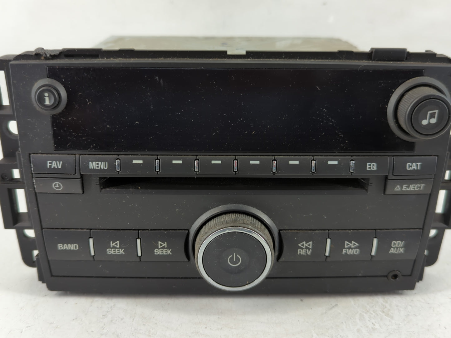 2007 Chevrolet Monte Carlo Radio AM FM Cd Player Receiver Replacement P/N:15850678 Fits Fits 2008 OEM Used Auto Parts - Oemu