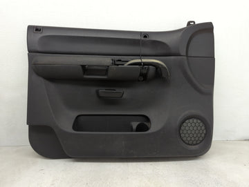 2007 Chevrolet Silverado Front Left Driver Interior Door Panel Trim - Oemusedautoparts1.com