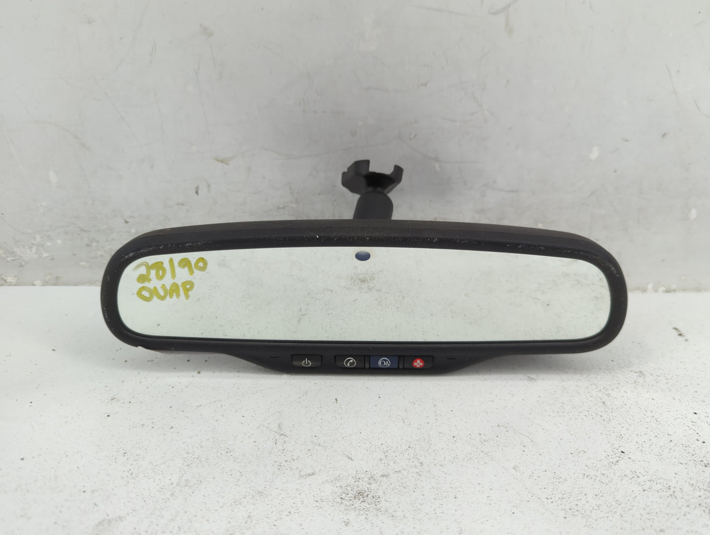 2007 Chevrolet Silverado Interior Rear View Mirror Replacement OEM P/N:E11025898 Fits OEM Used Auto Parts - Oemusedautoparts