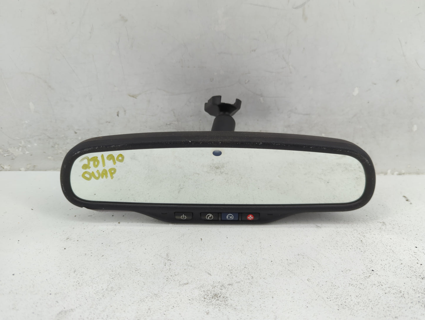 2007 Chevrolet Silverado Interior Rear View Mirror Replacement OEM P/N:E11025898 Fits OEM Used Auto Parts - Oemusedautoparts