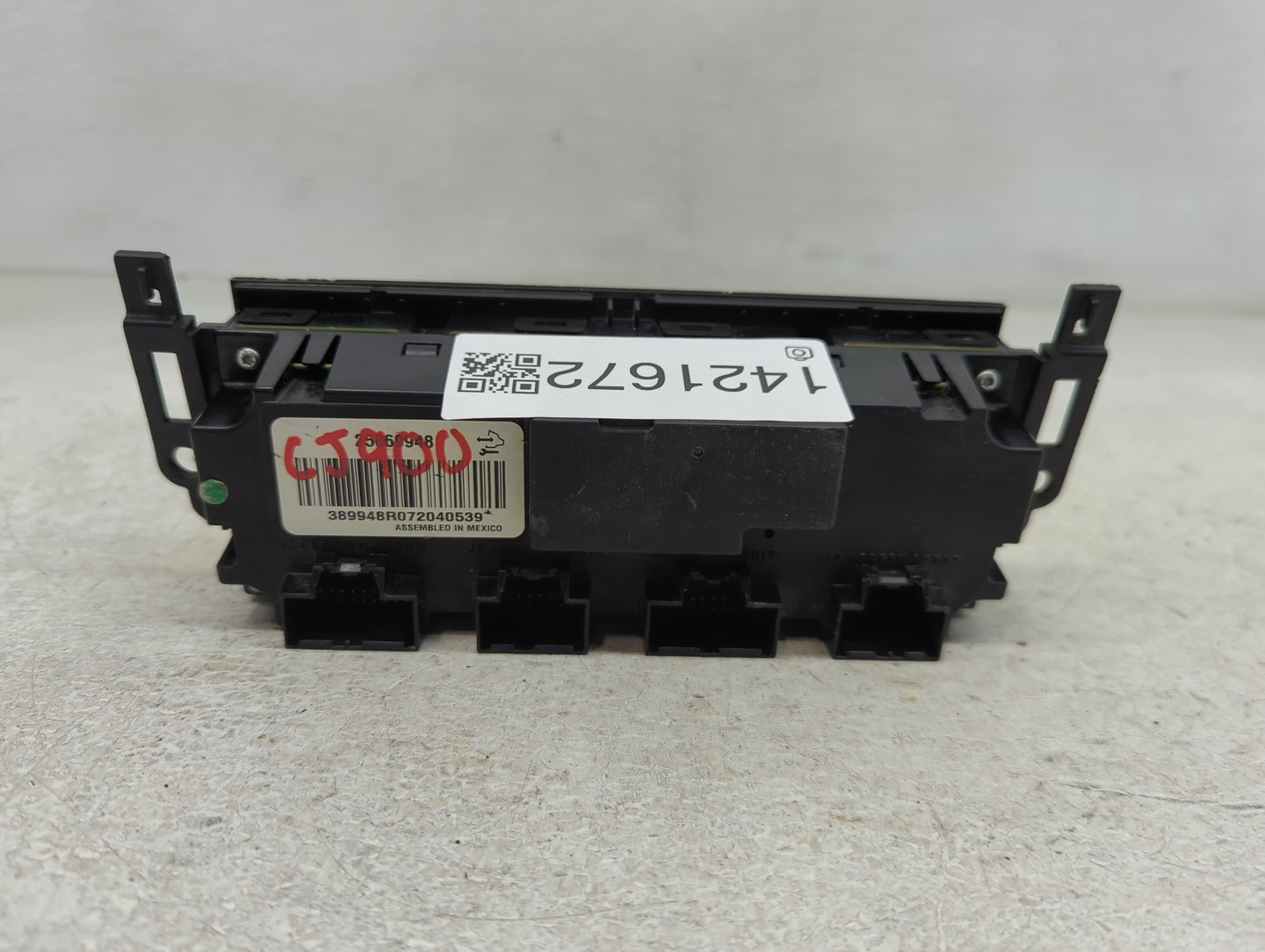 2005-2007 Chevrolet Silverado Climate Control Module Temperature AC/Heater Replacement P/N:25869948 Fits Fits 2005 2006 2007