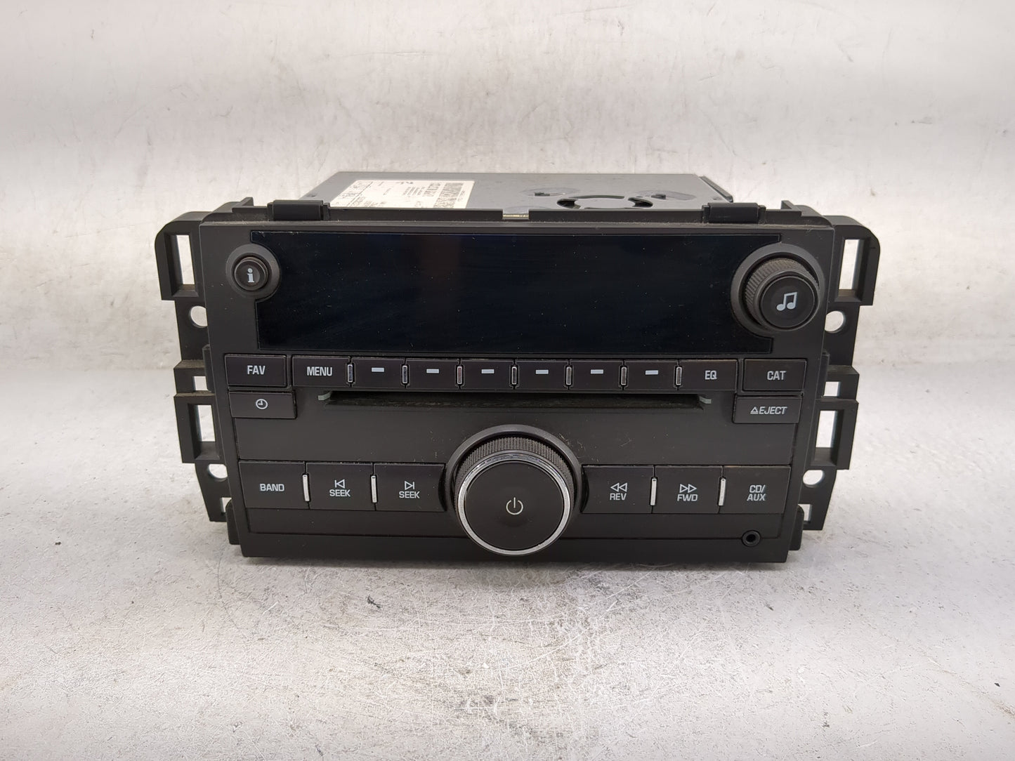 2007-2014 Chevrolet Silverado Radio AM FM Cd Player Receiver Replacement P/N:25782641 28075192 Fits OEM Used Auto Parts - Oe