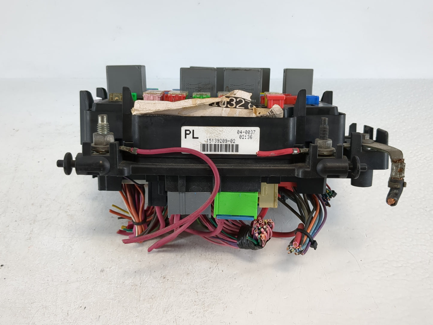 2006-2007 Chevrolet Silverado 1500 Fusebox Fuse Box Panel Relay Module P/N:15139209 Fits Fits 2006 2007 OEM Used Auto Parts 
