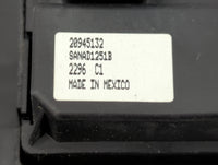 2007-2009 Chevrolet Silverado 1500 Master Power Window Switch Replacement Driver Side Left P/N:20945132 Fits Fits 2007 2008 