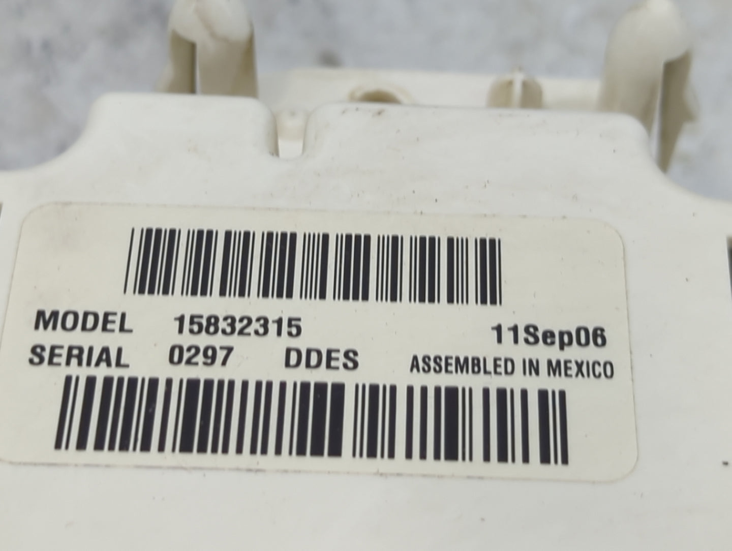2007 Chevrolet Silverado 1500 Climate Control Module Temperature AC/Heater Replacement P/N:15832315 Fits OEM Used Auto Parts