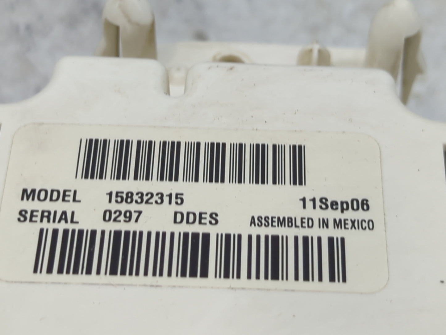 2007 Chevrolet Silverado 1500 Climate Control Module Temperature AC/Heater Replacement P/N:15832315 Fits OEM Used Auto Parts