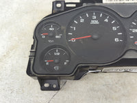 2007 Chevrolet Silverado 1500 Instrument Cluster Speedometer Gauges P/N:25799570 28081460, 6031531 Miles: Fits OEM Used Auto